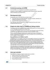 STM8L001J3M3 Datasheet Page 9