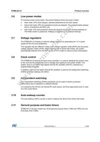 STM8L001J3M3 Datasheet Page 11