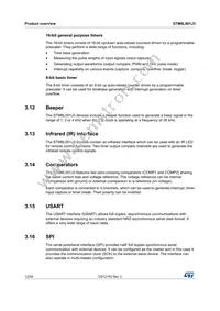 STM8L001J3M3 Datasheet Page 12