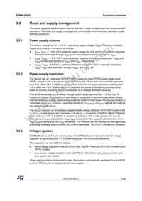 STM8L050J3M3TR Datasheet Page 15