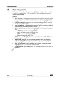 STM8L050J3M3TR Datasheet Page 16