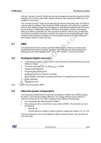 STM8L050J3M3TR Datasheet Page 19