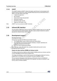 STM8L050J3M3TR Datasheet Page 22