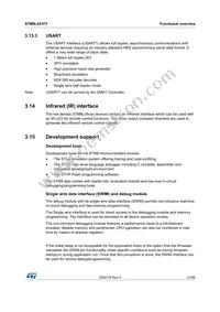 STM8L051F3P6 Datasheet Page 21
