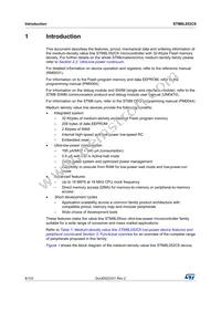 STM8L052C6T6TR Datasheet Page 8