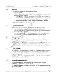 STM8L101K3T3TR Datasheet Page 12