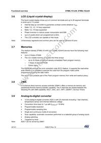 STM8L152K4T6TR Datasheet Page 20