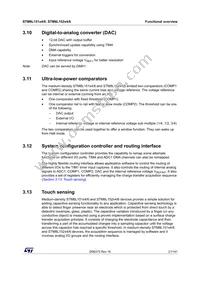 STM8L152K4T6TR Datasheet Page 21