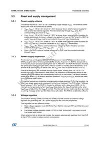 STM8L152K6T6 Datasheet Page 17