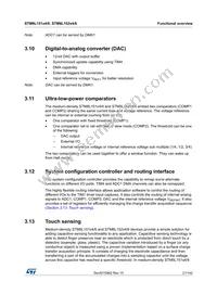 STM8L152K6T6 Datasheet Page 21