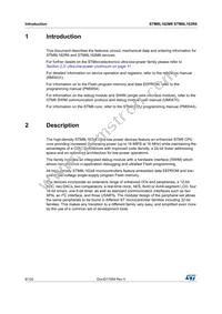 STM8L162M8T6 Datasheet Page 8