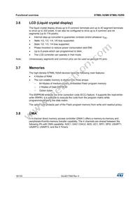 STM8L162M8T6 Datasheet Page 18