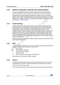 STM8L162M8T6 Datasheet Page 20