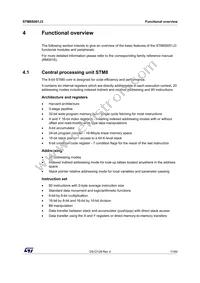 STM8S001J3M3 Datasheet Page 11