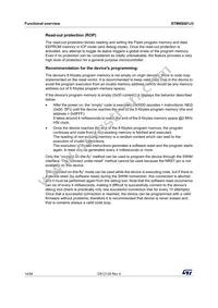 STM8S001J3M3 Datasheet Page 14