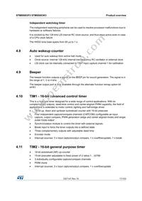 STM8S003K3T6CTR Datasheet Page 17