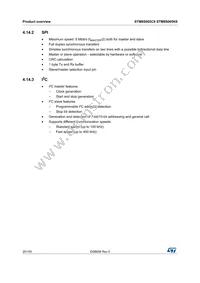 STM8S005C6T6 Datasheet Page 20
