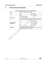 STM8S105C6T3TR Datasheet Page 22