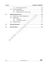 STM8S207R8T3TR Datasheet Page 4