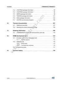 STM8S903F3M3TR Datasheet Page 4