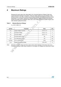 STMAV340TTR Datasheet Page 6