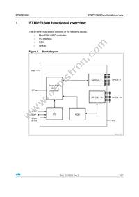 STMPE1600QTR Datasheet Page 3