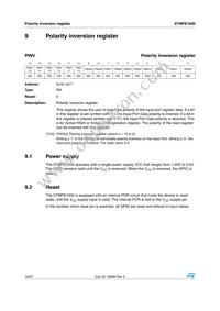 STMPE1600QTR Datasheet Page 18