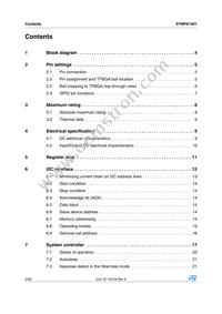 STMPE1601TBR Datasheet Page 2