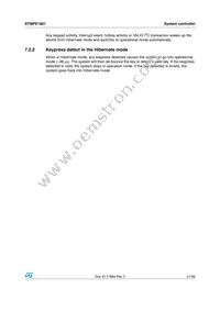 STMPE1801BJR Datasheet Page 21