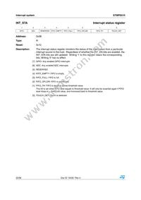 STMPE610QTR Datasheet Page 22