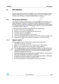 STMPE811QTR Datasheet Page 15