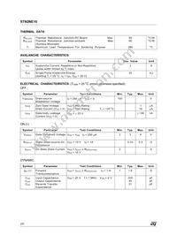 STN2NE10 Datasheet Page 2