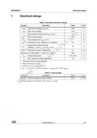 STN3N45K3 Datasheet Page 3