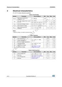 STN3P6F6 Datasheet Page 4