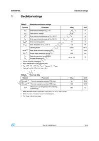 STN4NF06L Datasheet Page 3