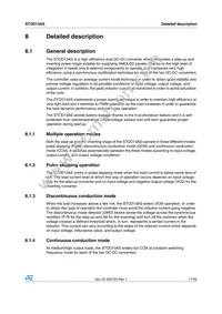 STOD13ASTPUR Datasheet Page 17