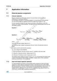 STOD13ATPUR Datasheet Page 15