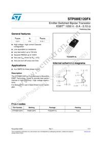 STP08IE120F4 Cover