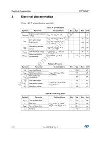STP100N6F7 Datasheet Page 4