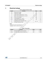 STP100N8F6 Datasheet Page 3