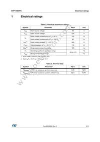 STP110N7F6 Datasheet Page 3