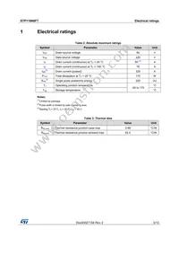 STP110N8F7 Datasheet Page 3