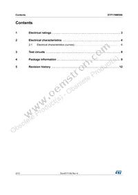 STP11NM50N Datasheet Page 2