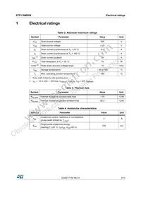 STP11NM50N Datasheet Page 3