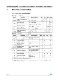 STP11NM60FD Datasheet Page 4