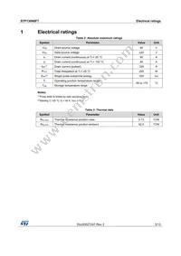 STP130N8F7 Datasheet Page 3