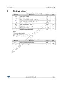 STP140N6F7 Datasheet Page 3