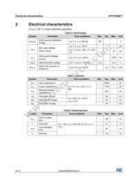 STP140N8F7 Datasheet Page 4