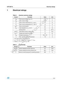 STP14NF10 Datasheet Page 3