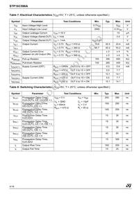 STP16C596AXTTR Datasheet Page 4